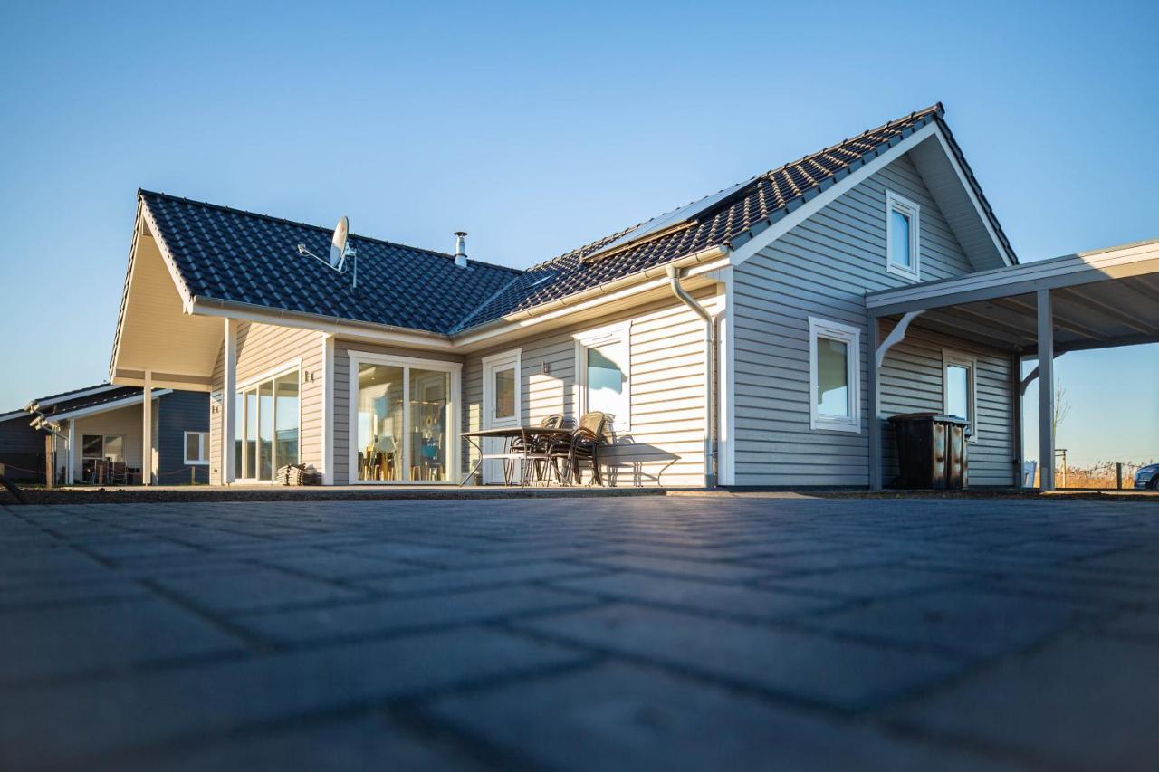 Dänisches Blockhaus direkt am Wangermeer Schillig Exterior foto