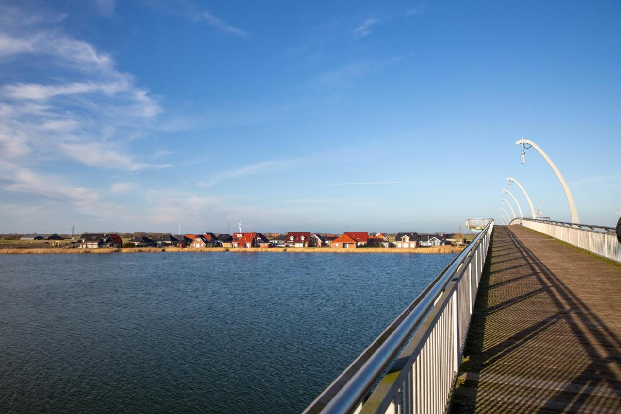 Dänisches Blockhaus direkt am Wangermeer Schillig Exterior foto